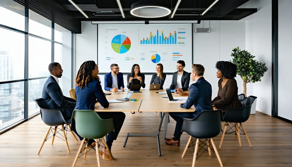 Human Capital Consulting Team Collaborating